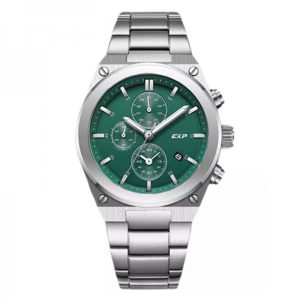 Expedition 6850 Silver Green Dial MCBSSGN